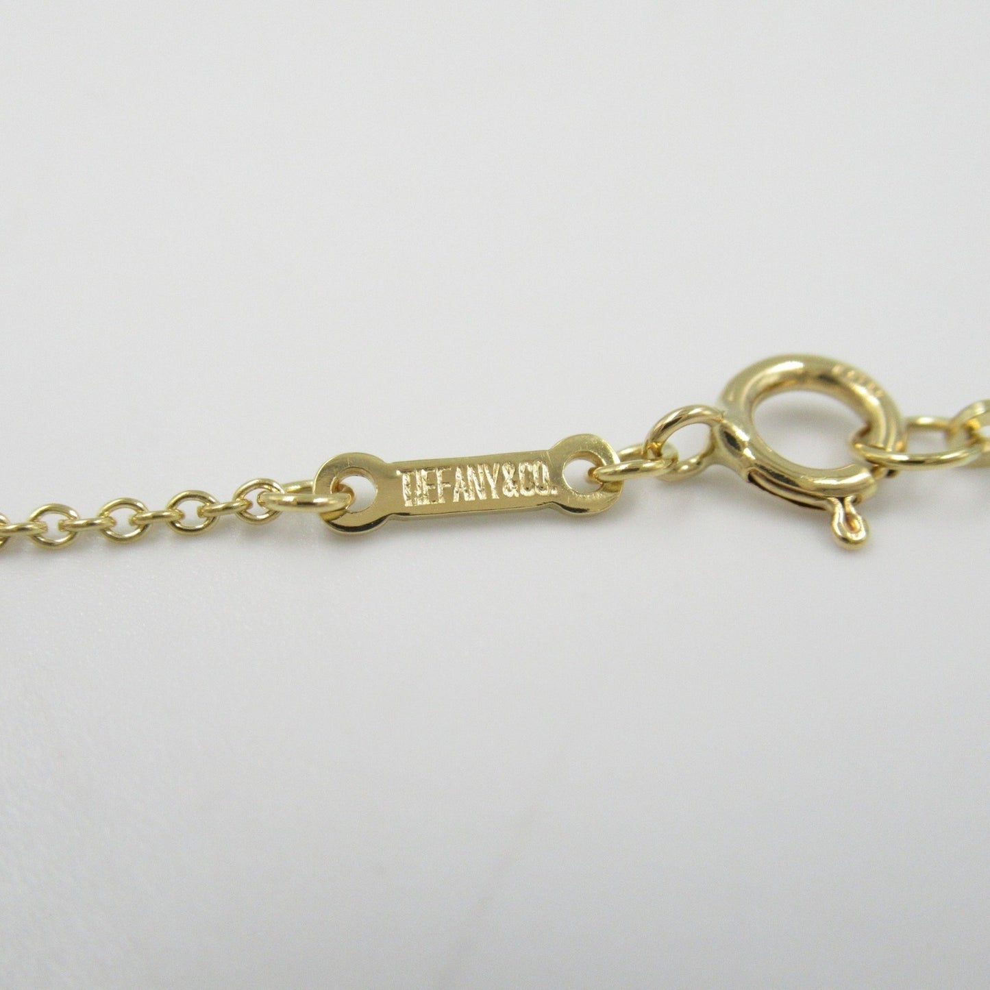 Tiffany & Co, Beige, Yellow Gold, necklace