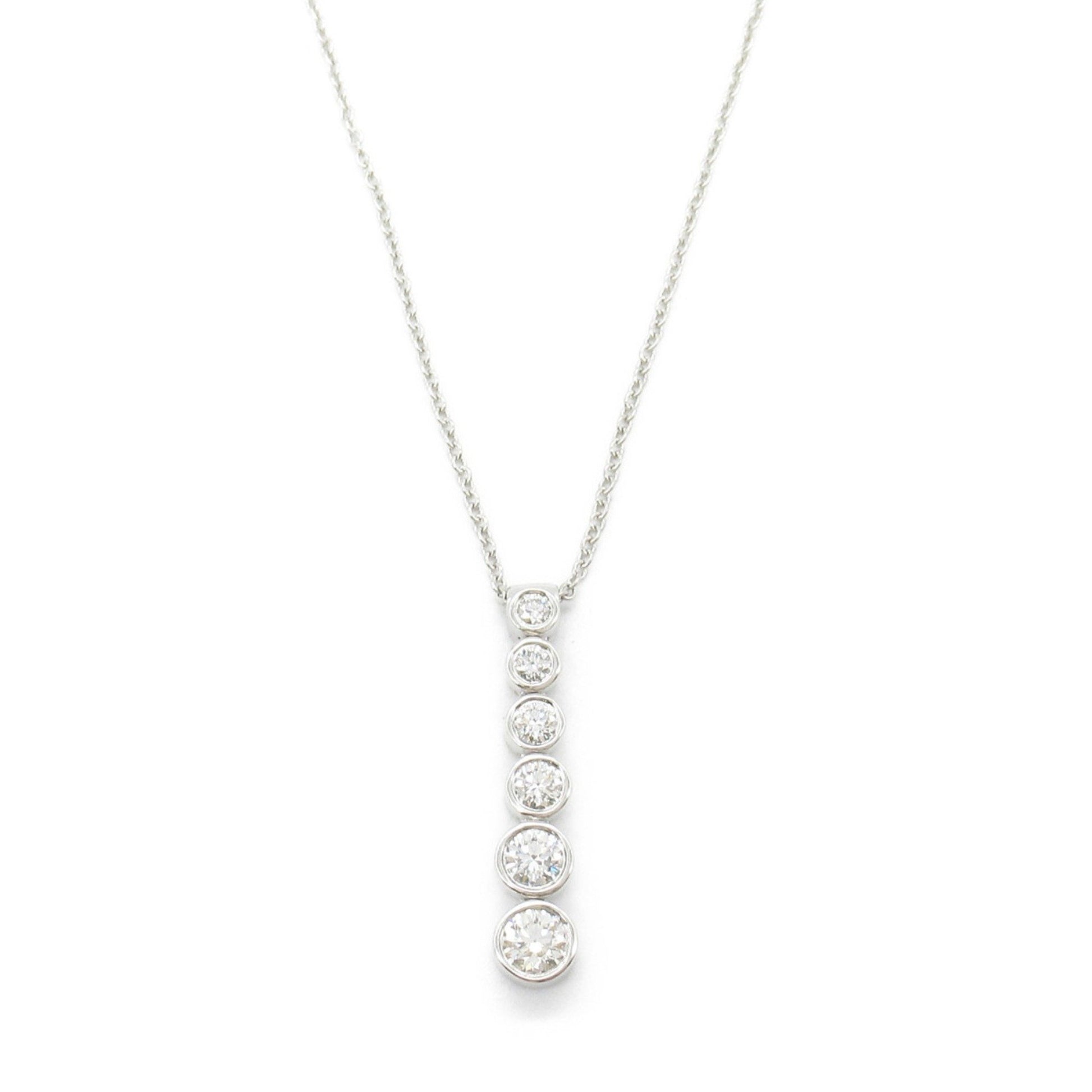 Tiffany & Co Jazz, Silver, Platinum, necklace