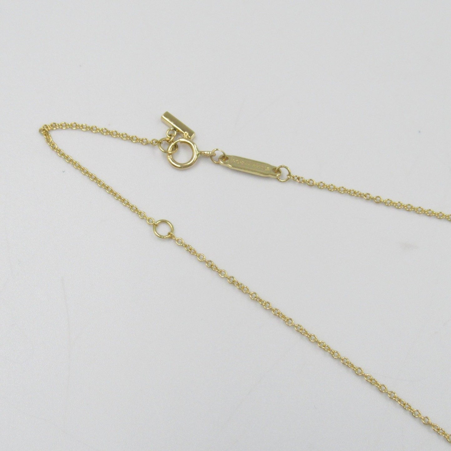 Tiffany & Co T Smile, Gold, Yellow Gold, necklace