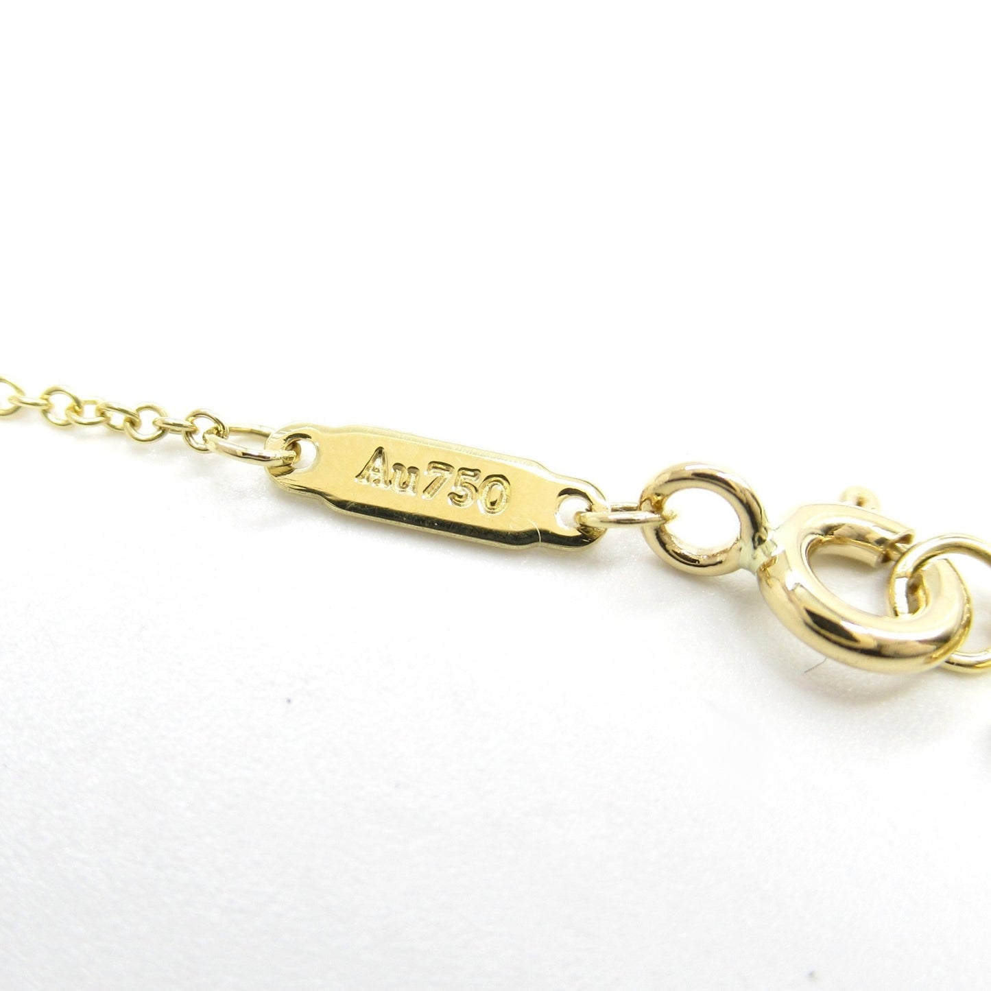 Tiffany & Co T Smile, Gold, Yellow Gold, necklace