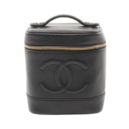 Chanel, Black, Leather, handbag