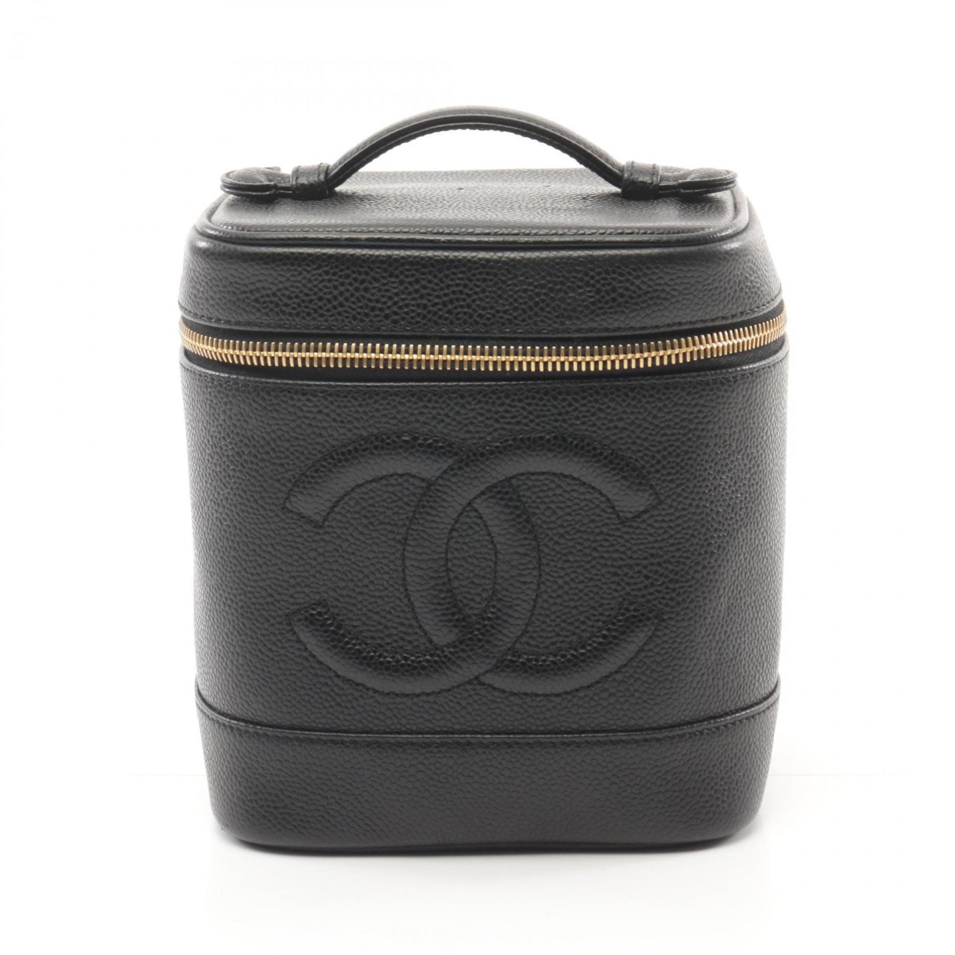 Chanel, Black, Leather, handbag
