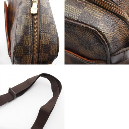 Louis Vuitton Olav, Brown, Canvas, shoulder
