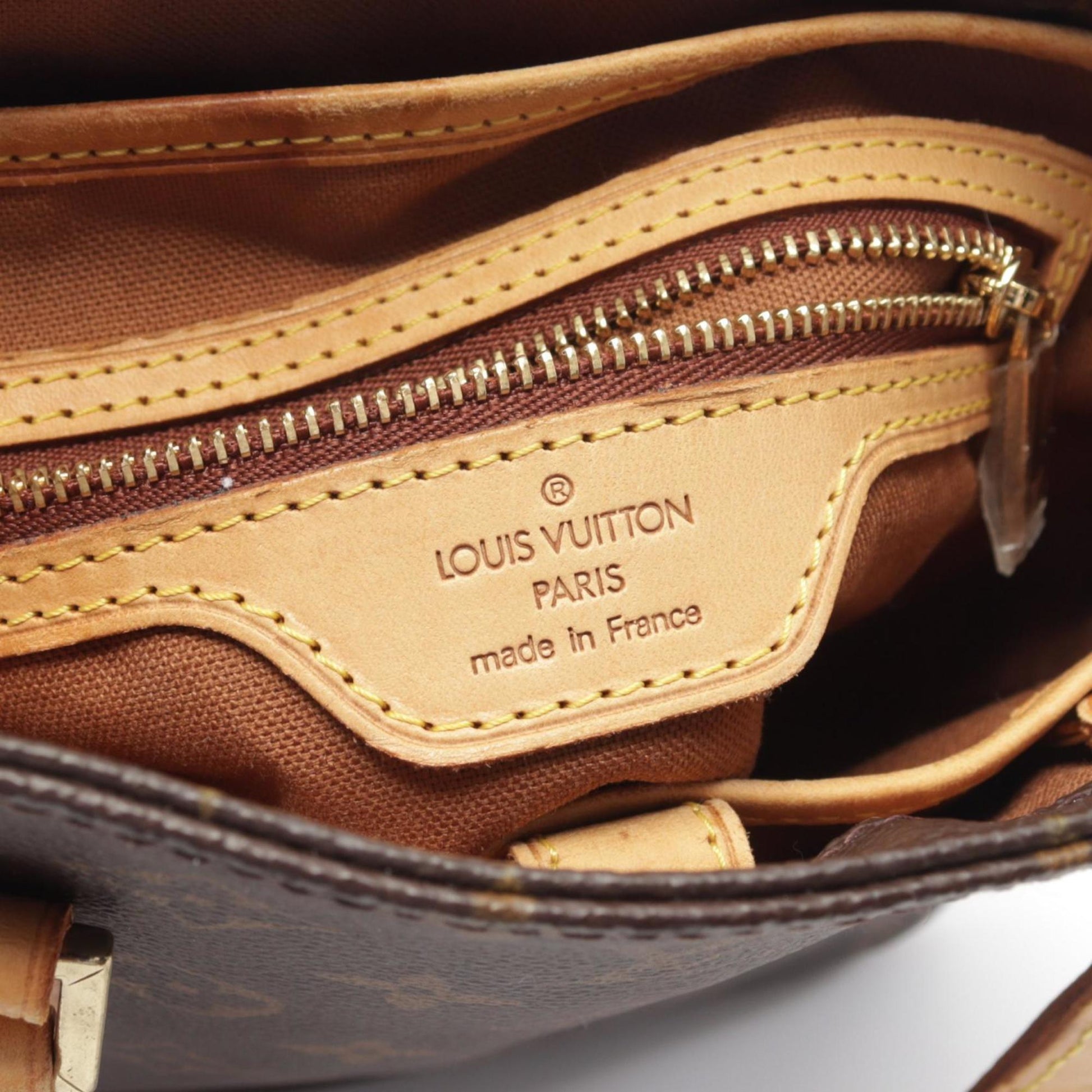 Louis Vuitton Coussin, Brown, Canvas, handbag