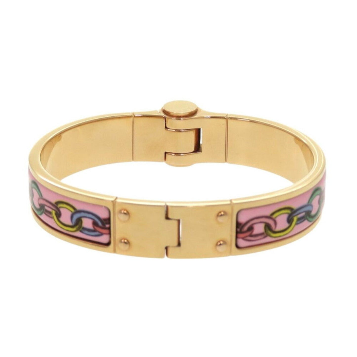 Hermès Charnière, Gold, Metal, bracelet