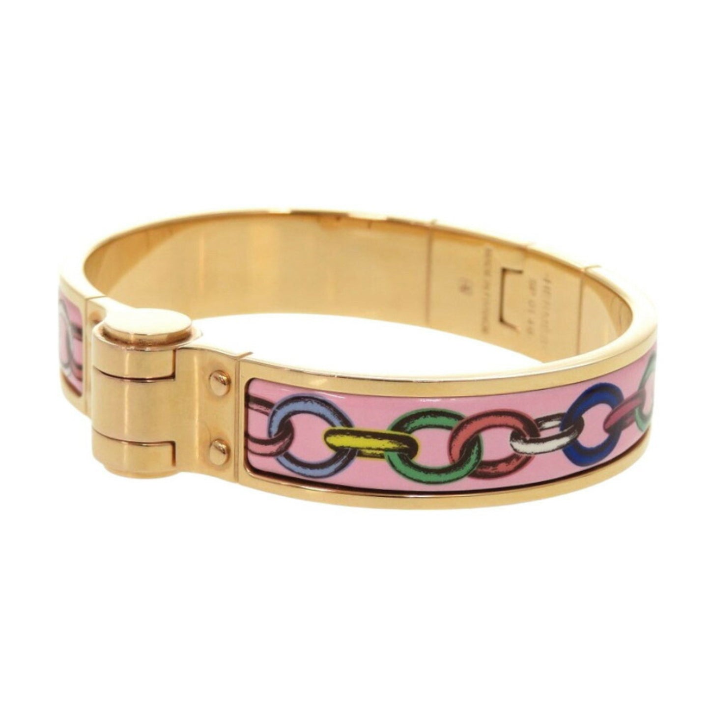 Hermès Charnière, Gold, Metal, bracelet