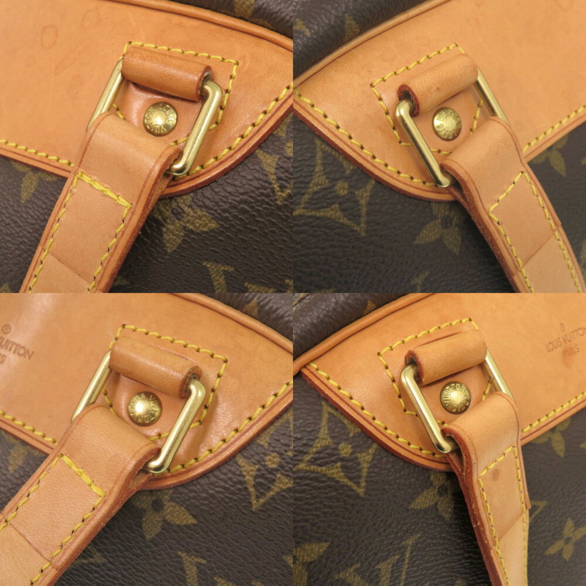 Louis Vuitton Excursion, Brown, Canvas, handbag