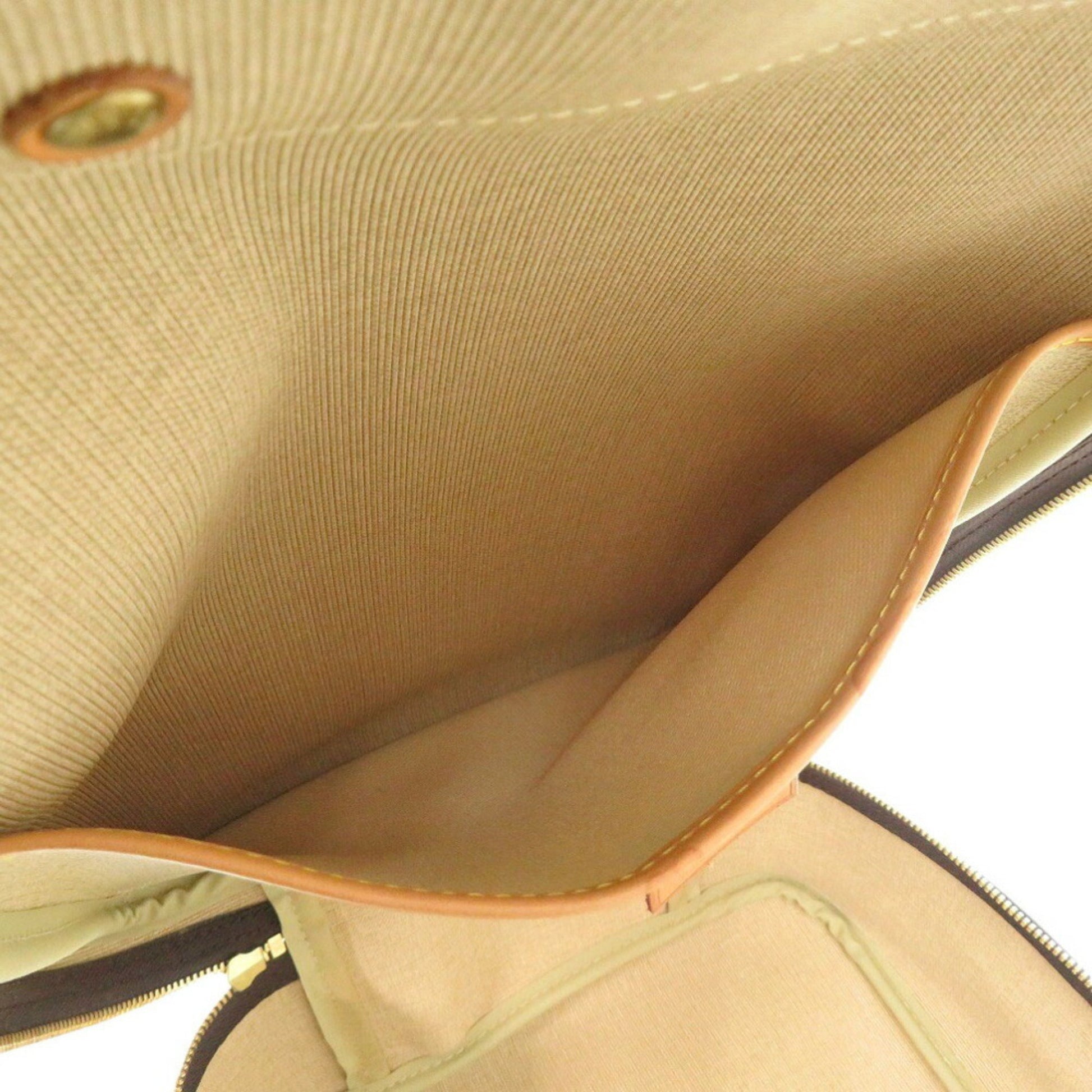 Louis Vuitton Excursion, Brown, Canvas, handbag