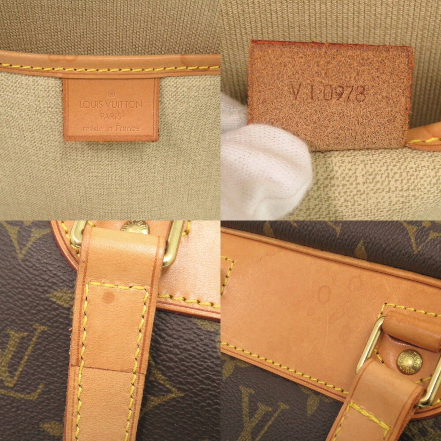 Louis Vuitton Excursion, Brown, Canvas, handbag