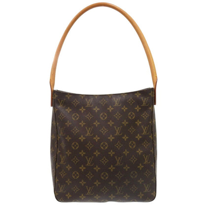 Louis Vuitton Looping GM, Brown, Canvas, shoulder