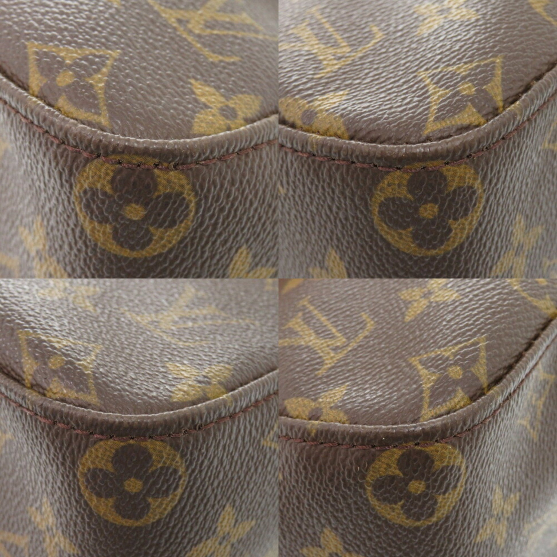 Louis Vuitton Looping GM, Brown, Canvas, shoulder