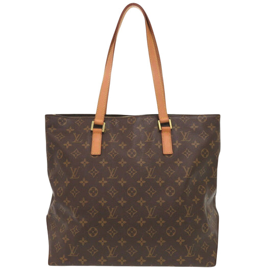 Louis Vuitton Mezzo, Brown, Canvas, tote