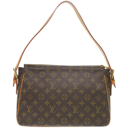 Louis Vuitton Viva Cité, Brown, Canvas, shoulder