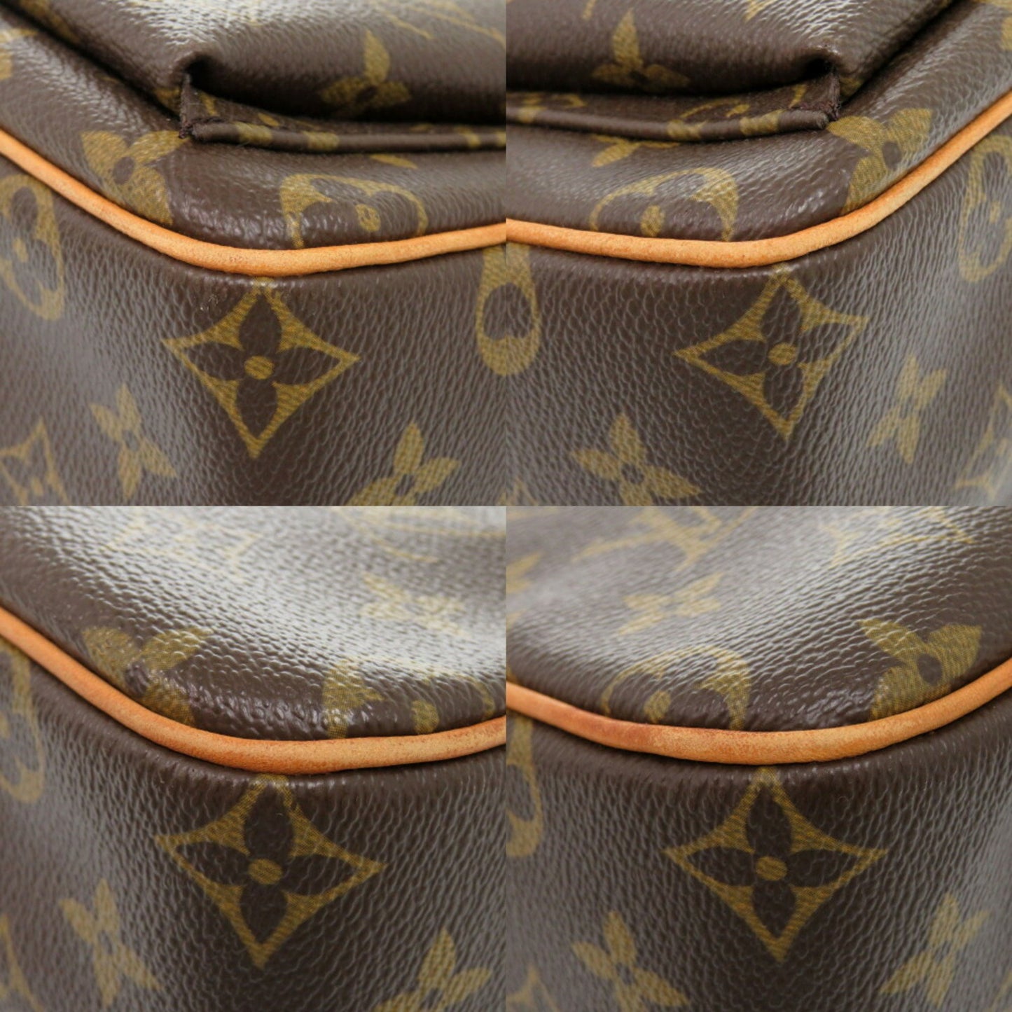 Louis Vuitton Viva Cité, Brown, Canvas, shoulder