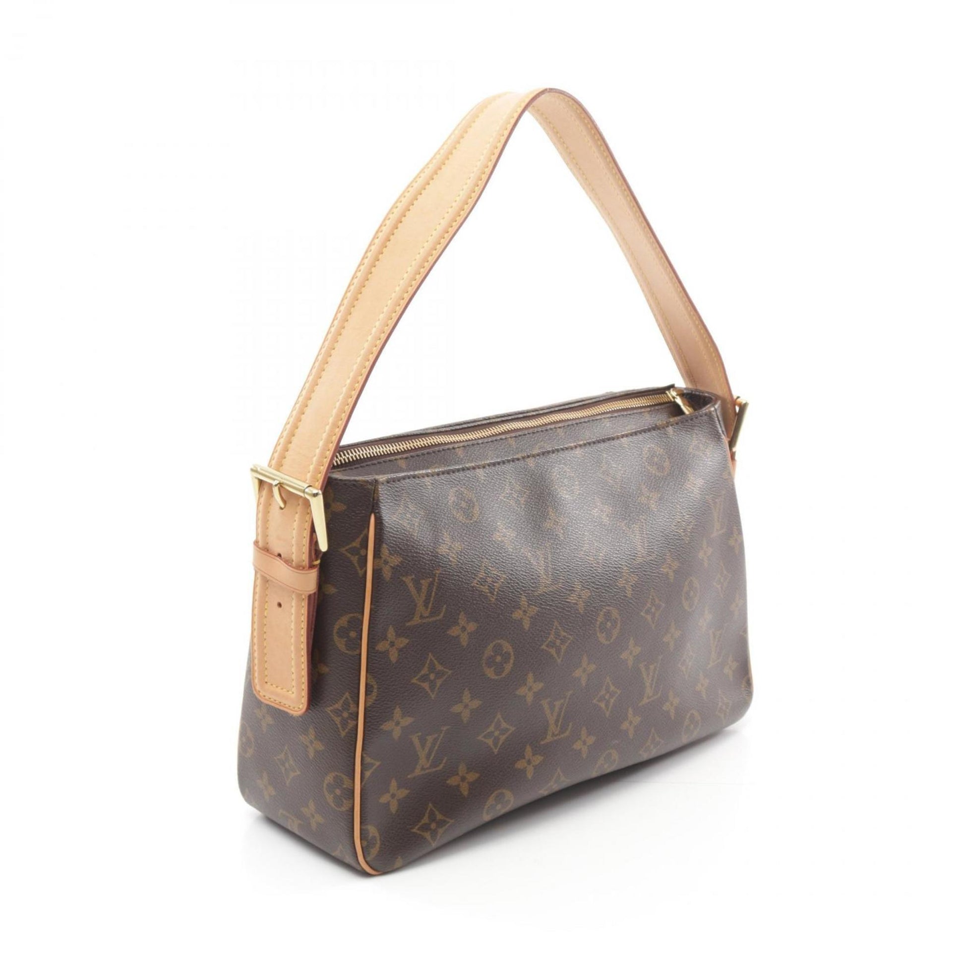 Louis Vuitton Viva Cité, Brown, Canvas, shoulder