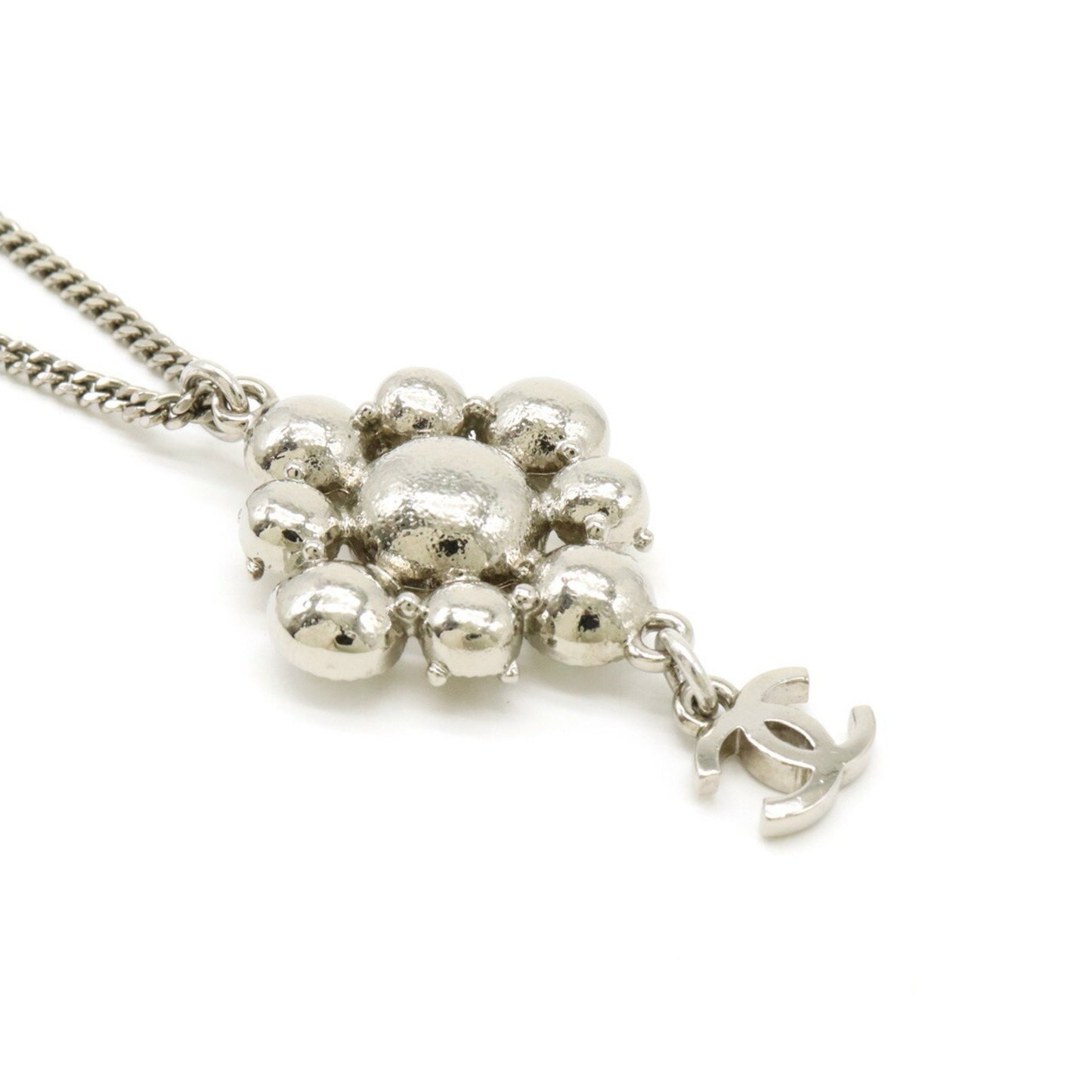 Chanel, Silver, Metal, necklace