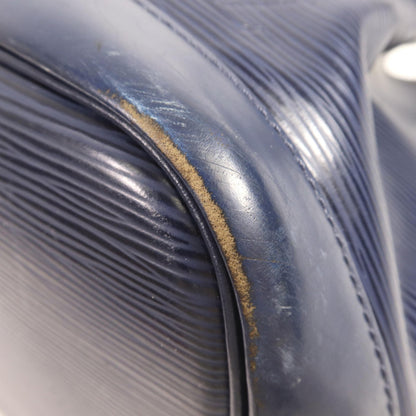 Louis Vuitton Noe Epi Leather, Blue, Leather, Shoulder Bag