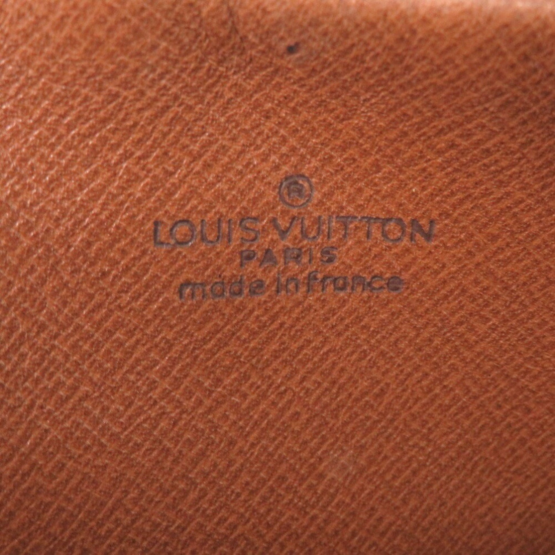 Louis Vuitton Marly, Brown, Canvas, shoulder