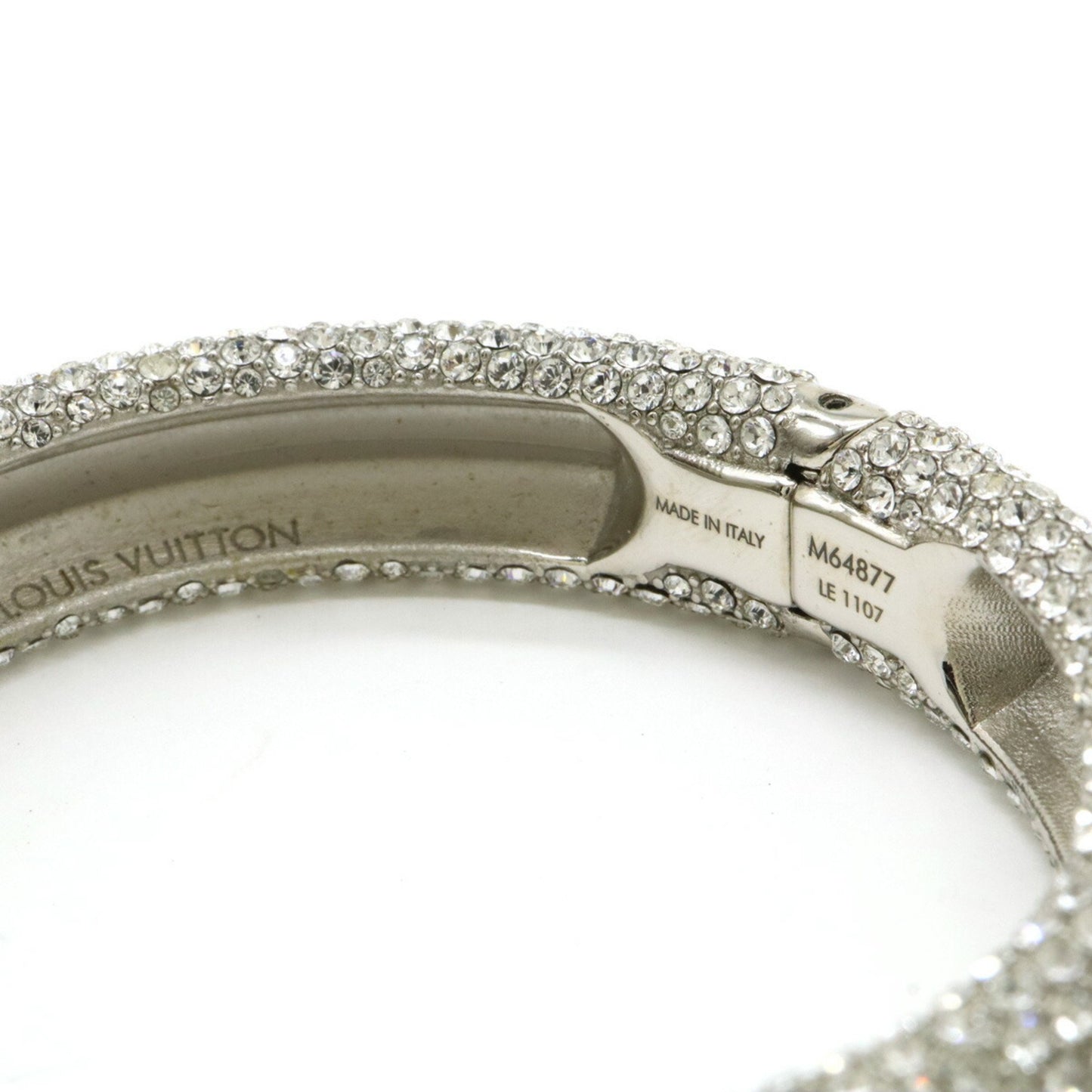 Louis Vuitton, Silver, Metal, bracelet