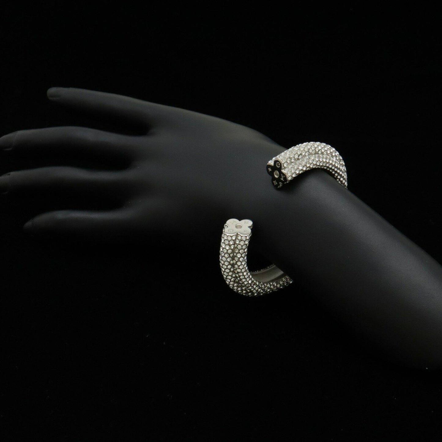 Louis Vuitton, Silver, Metal, bracelet