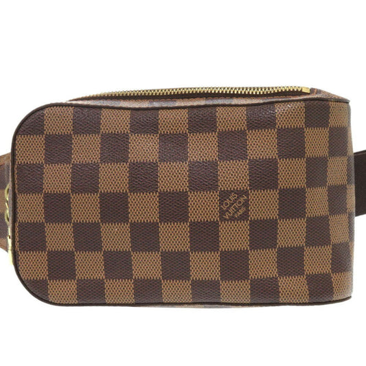 Louis Vuitton Geronimos, Brown, Canvas, shoulder