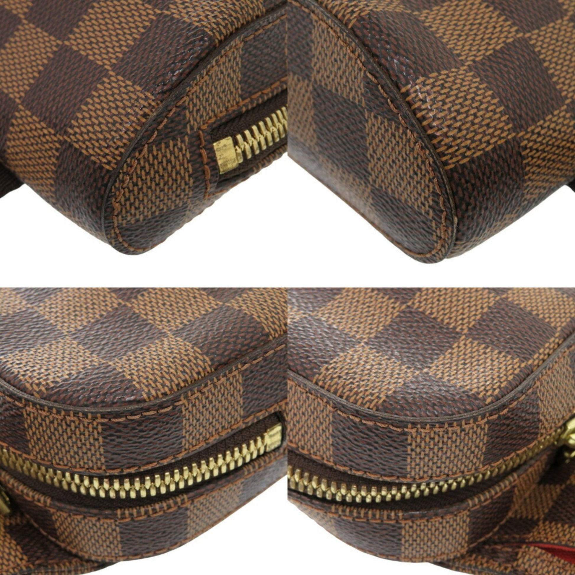 Louis Vuitton Geronimos, Brown, Canvas, shoulder