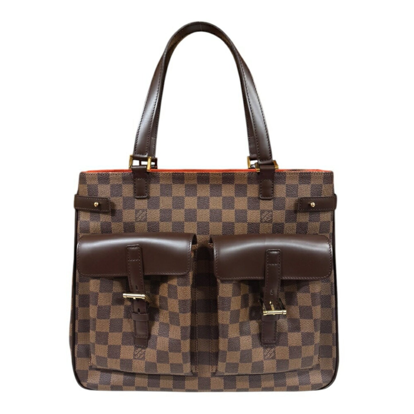 Louis Vuitton Uzes, Brown, Canvas, handbag