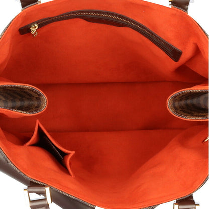 Louis Vuitton Uzes, Brown, Canvas, handbag