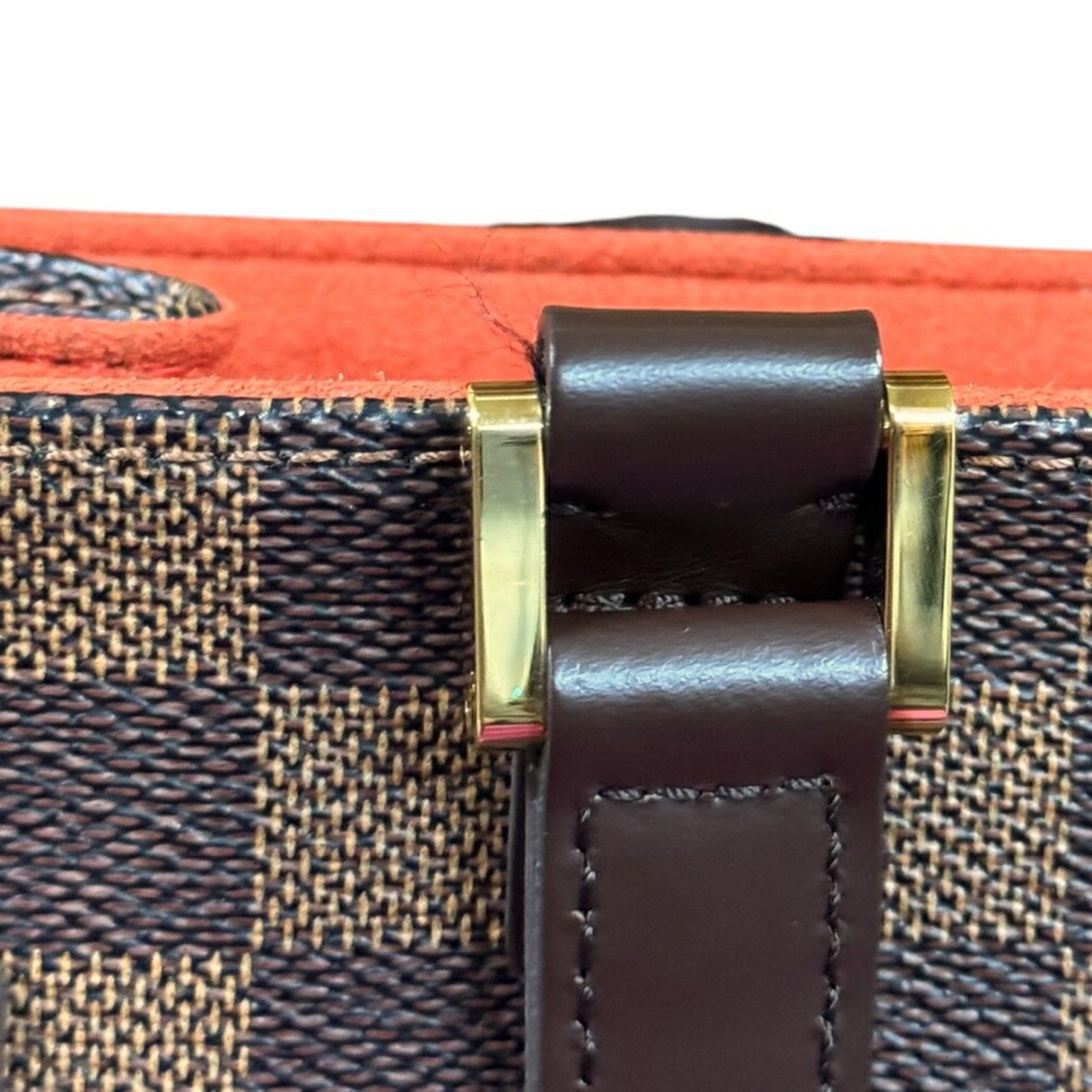 Louis Vuitton Uzes, Brown, Canvas, handbag