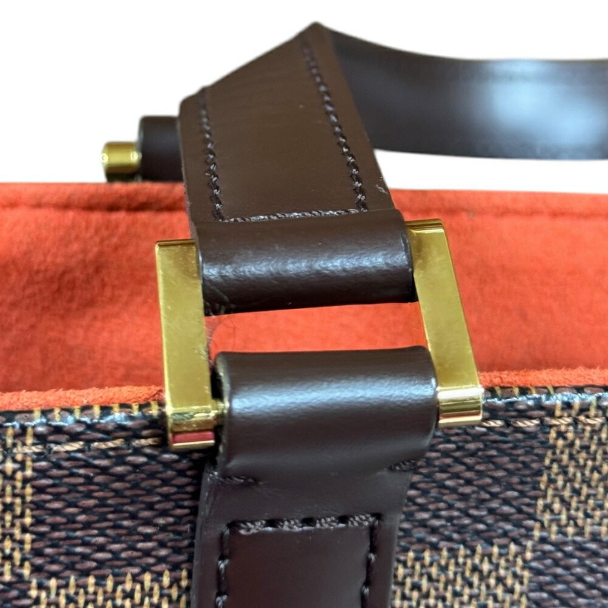 Louis Vuitton Uzes, Brown, Canvas, handbag