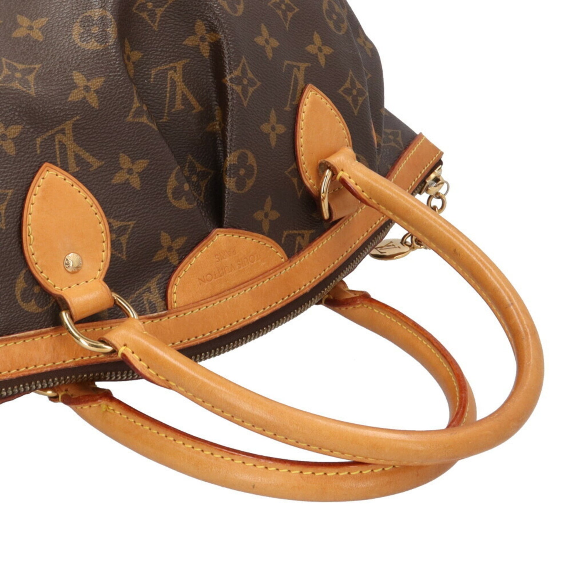 Louis Vuitton Tivoli, Brown, Canvas, handbag