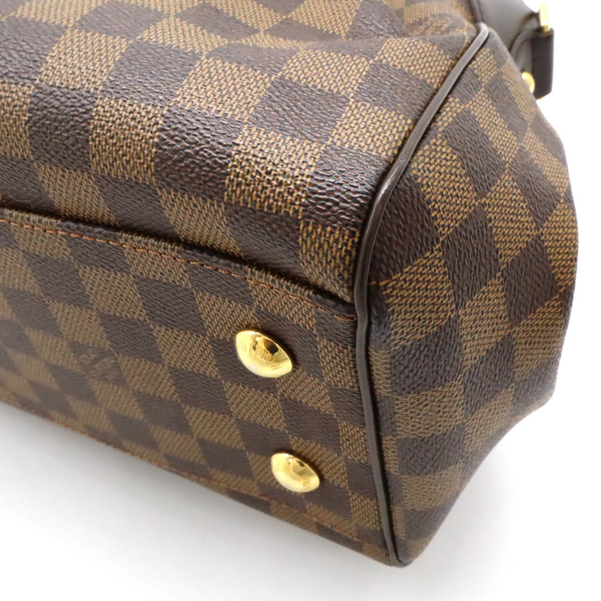 Louis Vuitton Trevi, Brown, Canvas, handbag