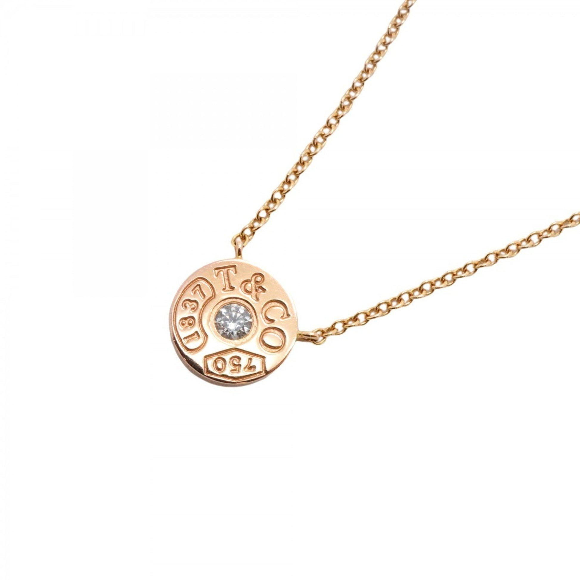 Tiffany & Co 1837, Gold, Rose Gold, necklace