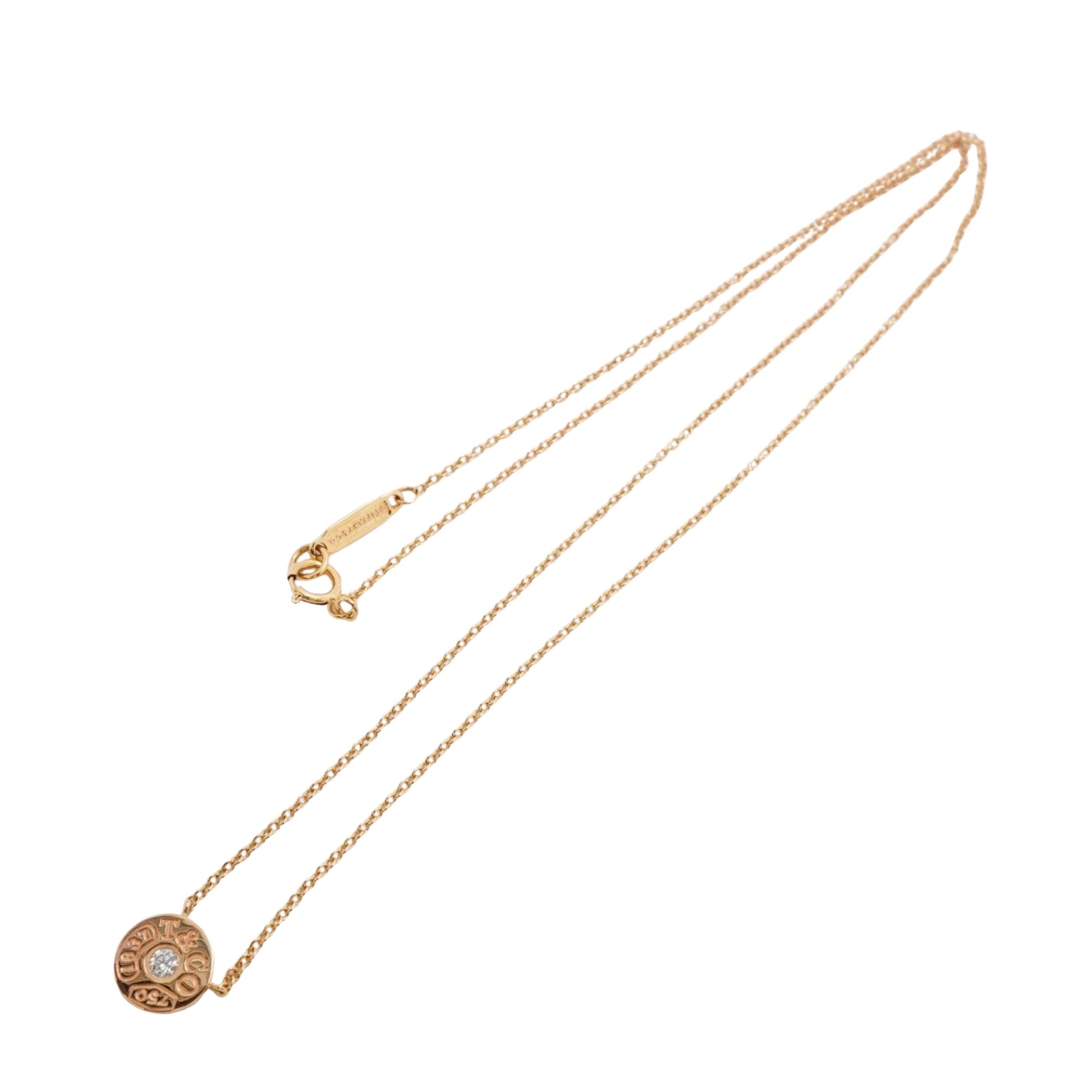 Tiffany & Co 1837, Gold, Rose Gold, necklace