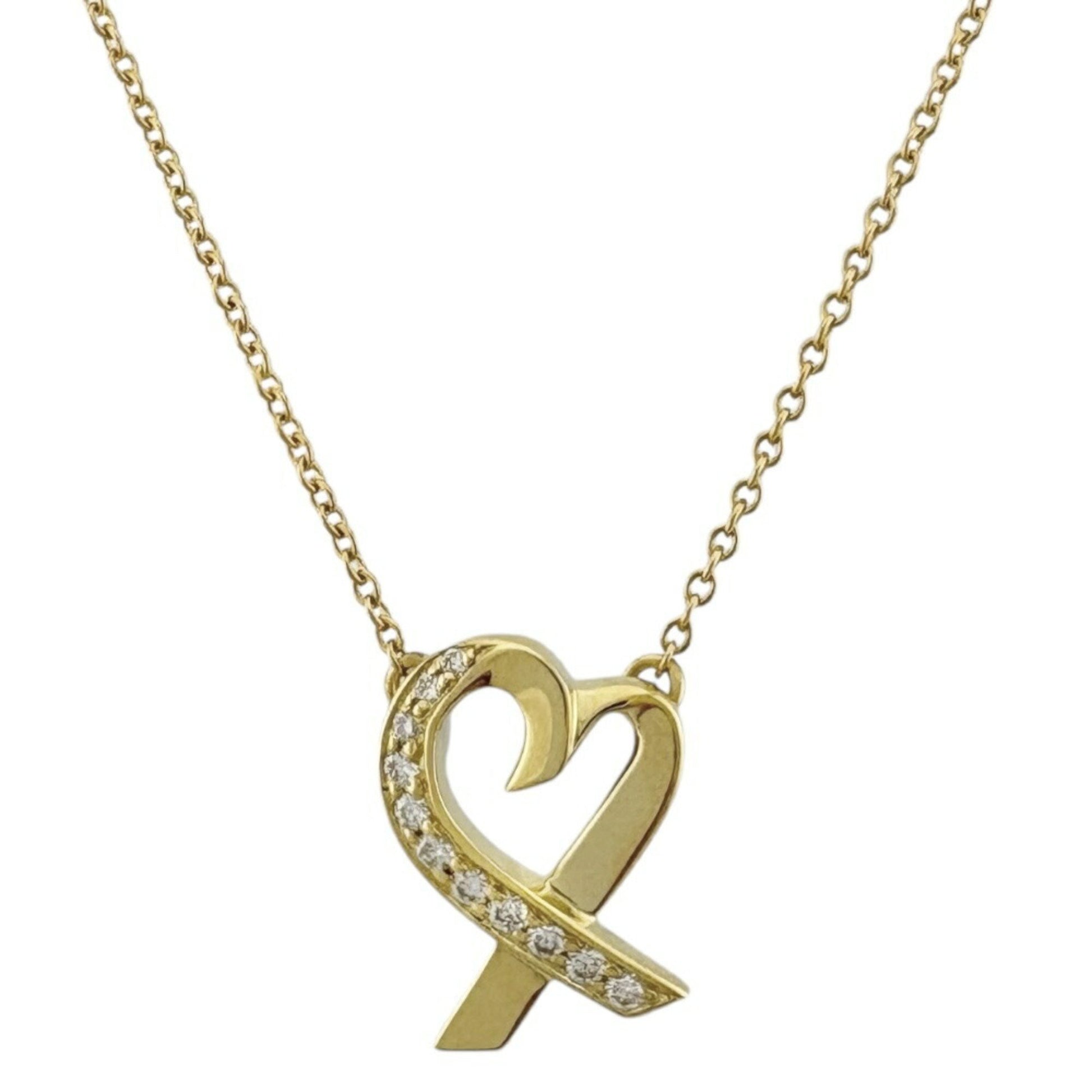 Tiffany & Co Loving heart, Gold, Yellow Gold, necklace