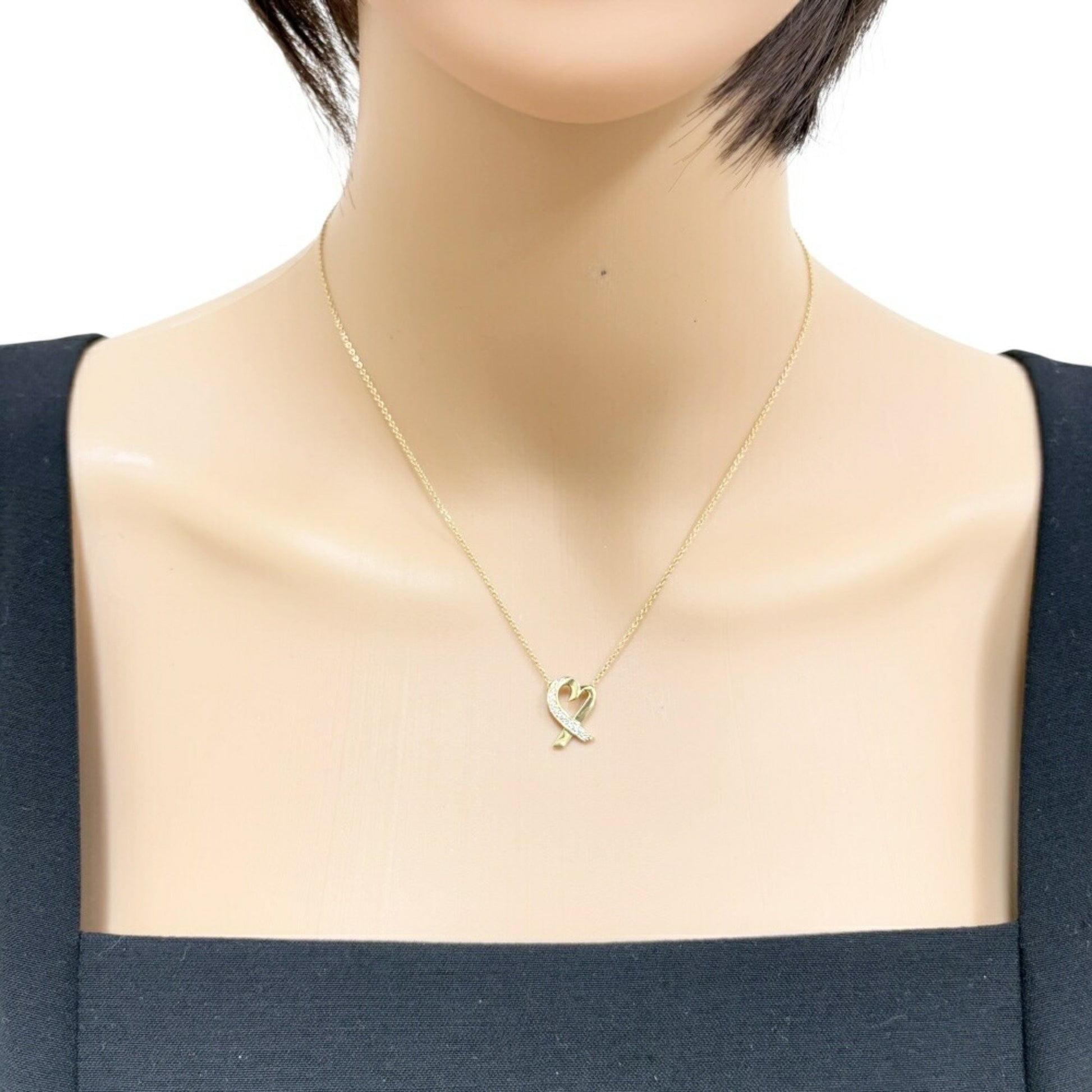 Tiffany & Co Loving heart, Gold, Yellow Gold, necklace