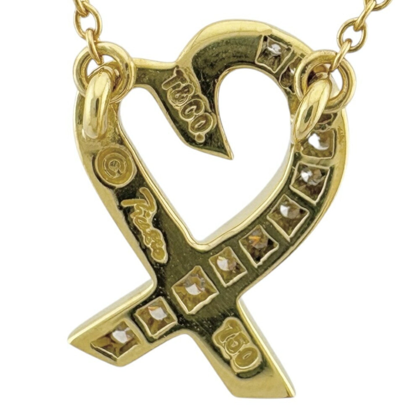 Tiffany & Co Loving heart, Gold, Yellow Gold, necklace