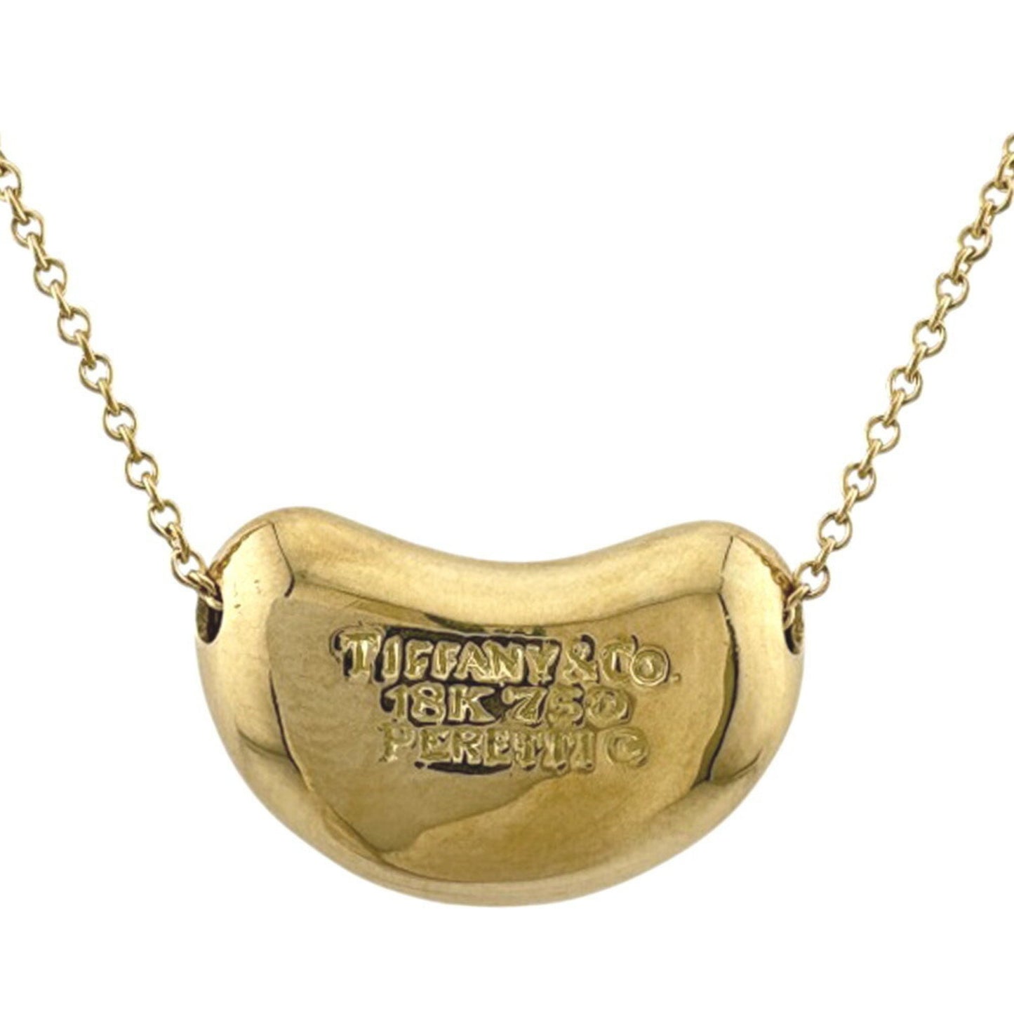 Tiffany & Co Beans, Gold, Yellow Gold, necklace