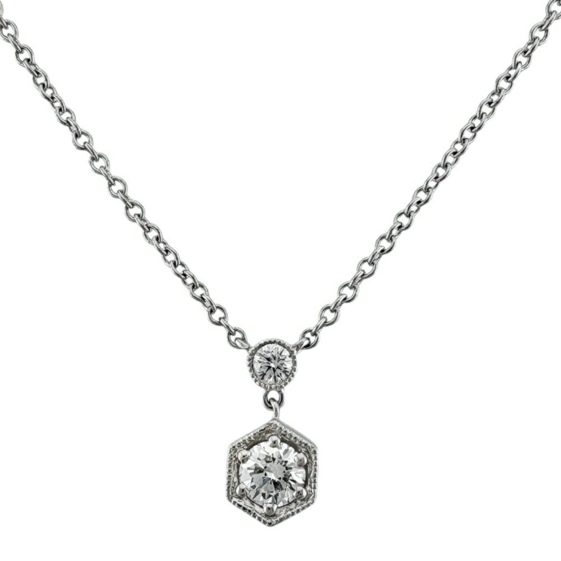 Tiffany & Co, Silver, Platinum, necklace