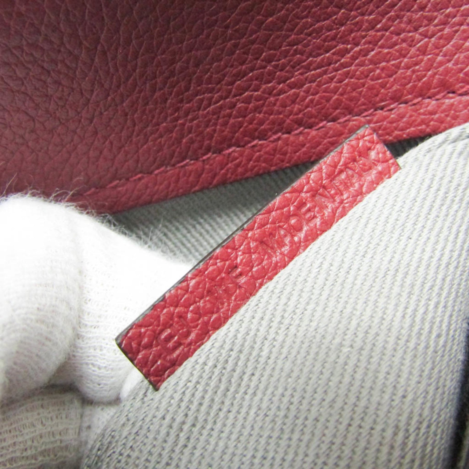 Cartier Must line, Burgundy, Leather, handbag