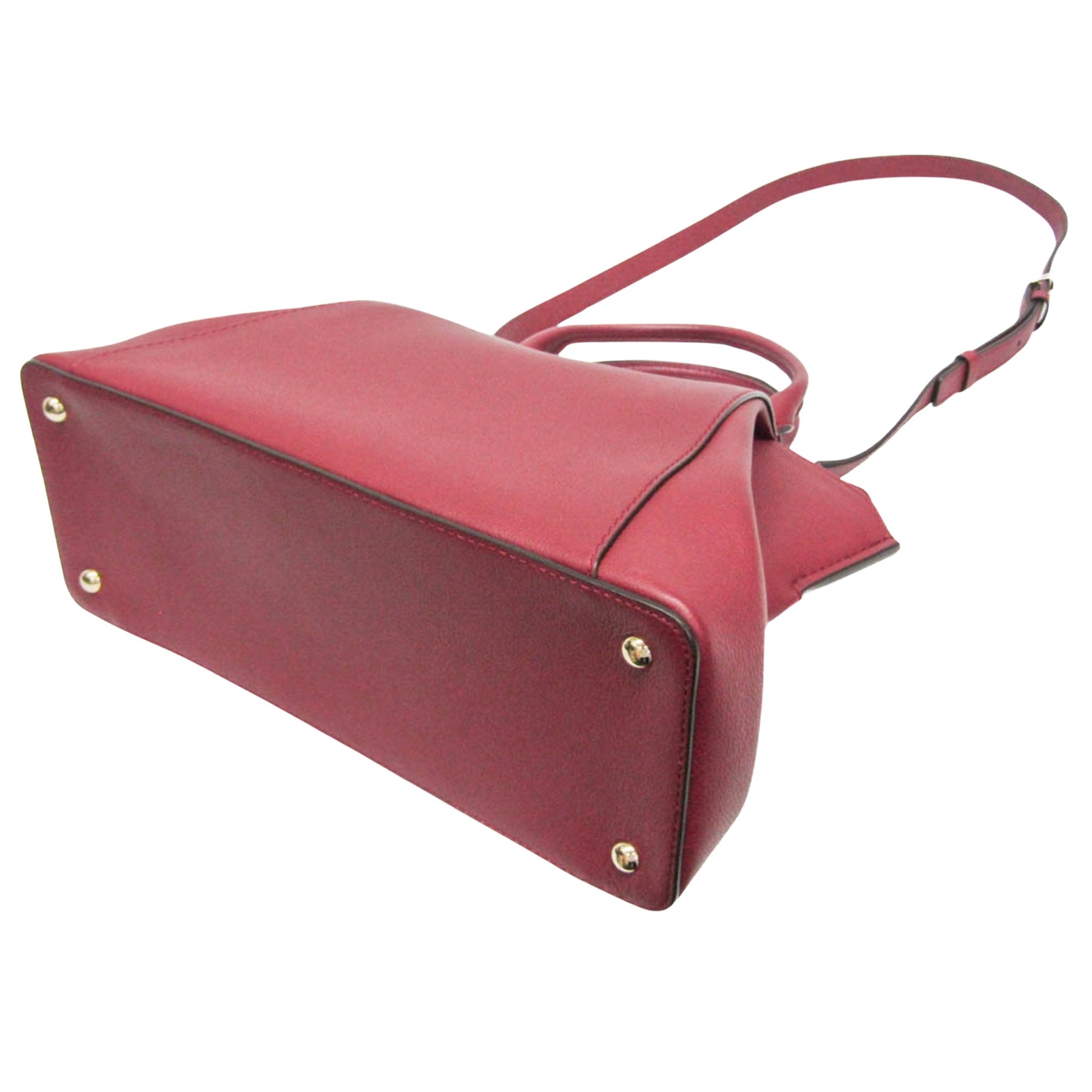Cartier Must line, Burgundy, Leather, handbag