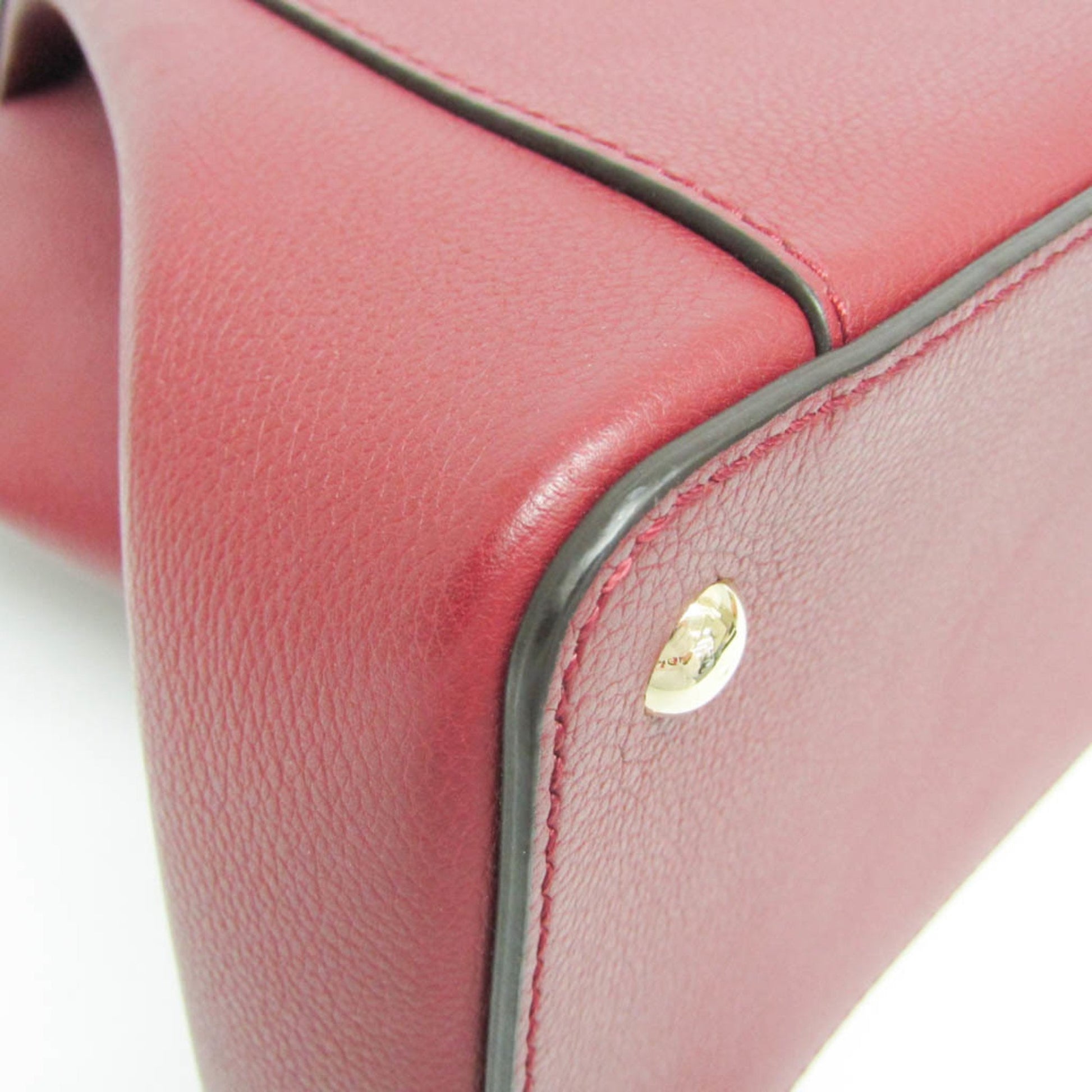 Cartier Must line, Burgundy, Leather, handbag