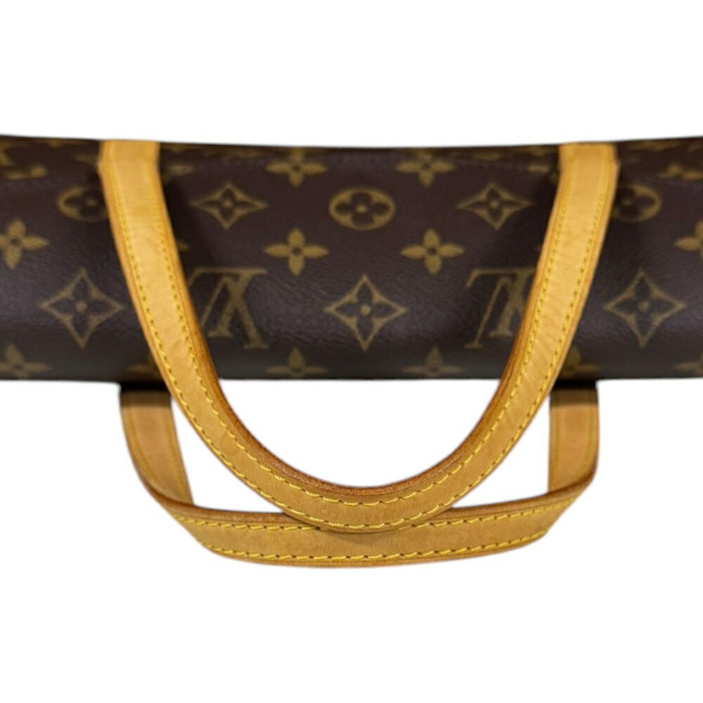 Louis Vuitton Sonatine, Brown, Canvas, handbag