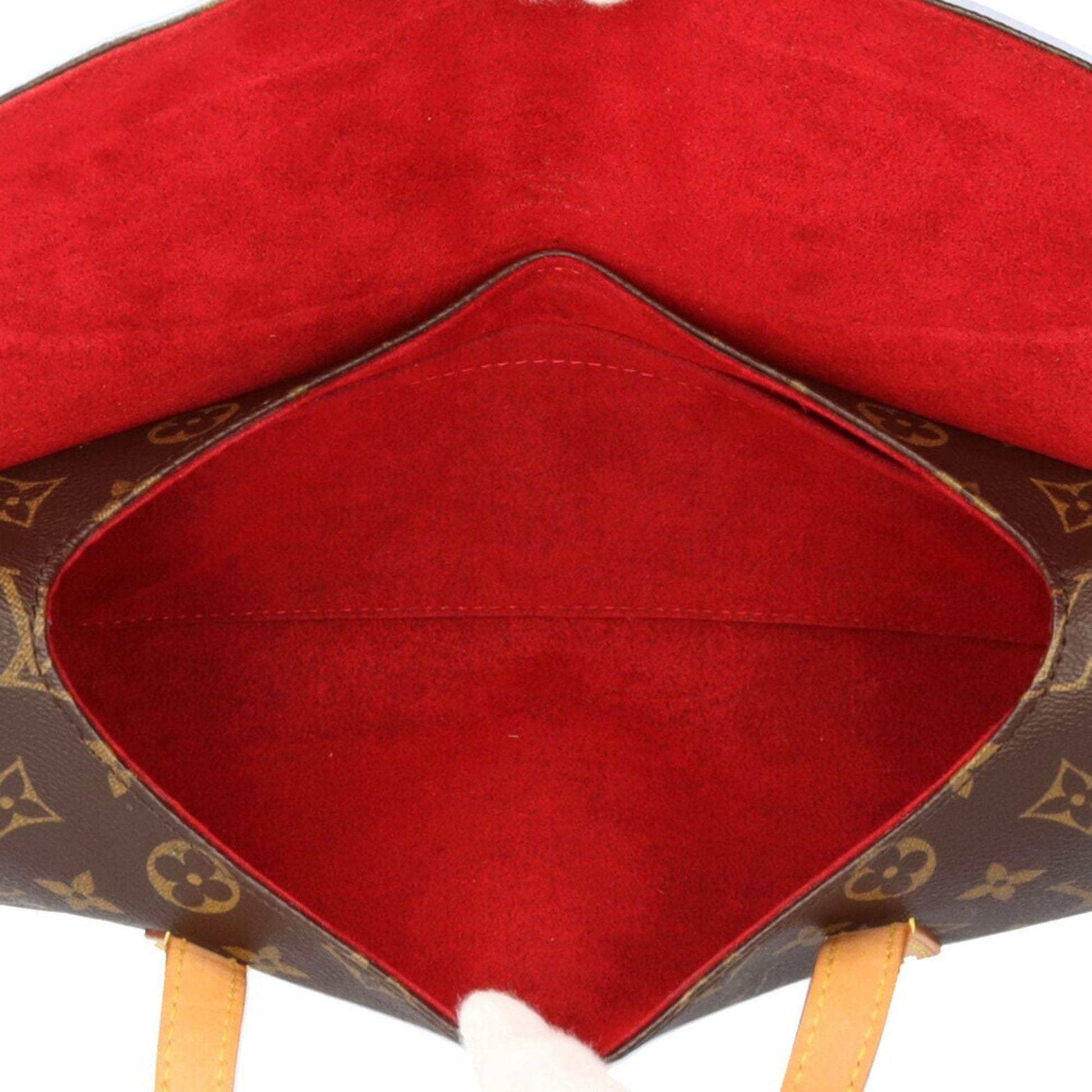 Louis Vuitton Sonatine, Brown, Canvas, handbag