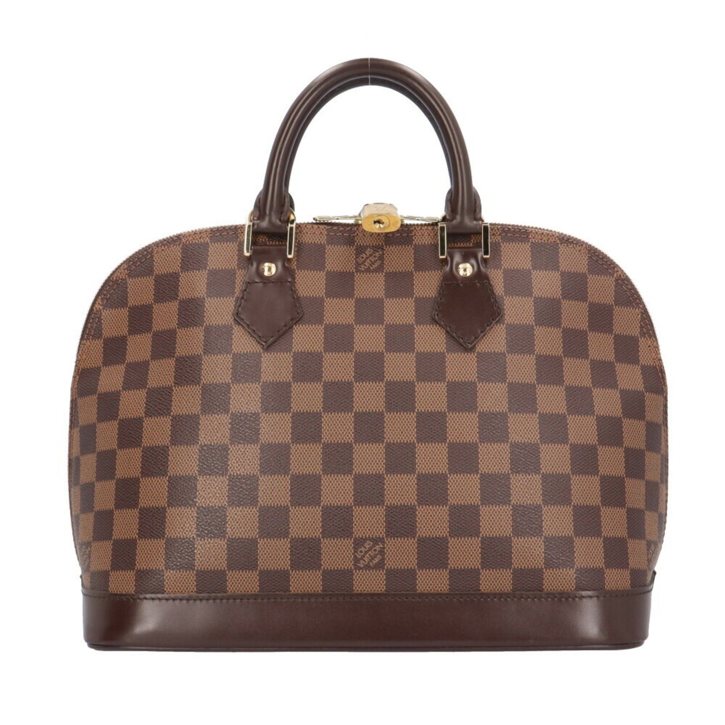 Louis Vuitton Alma, Brown, Canvas, handbag