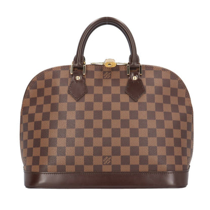 Louis Vuitton Alma, Brown, Canvas, handbag