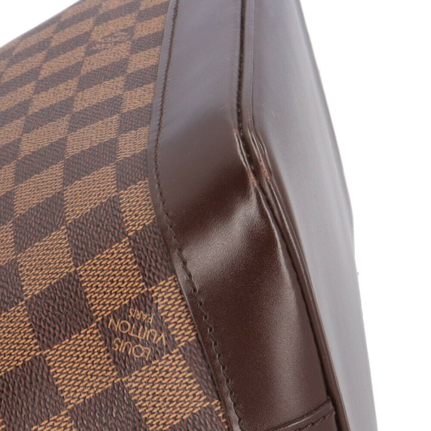 Louis Vuitton Alma, Brown, Canvas, handbag