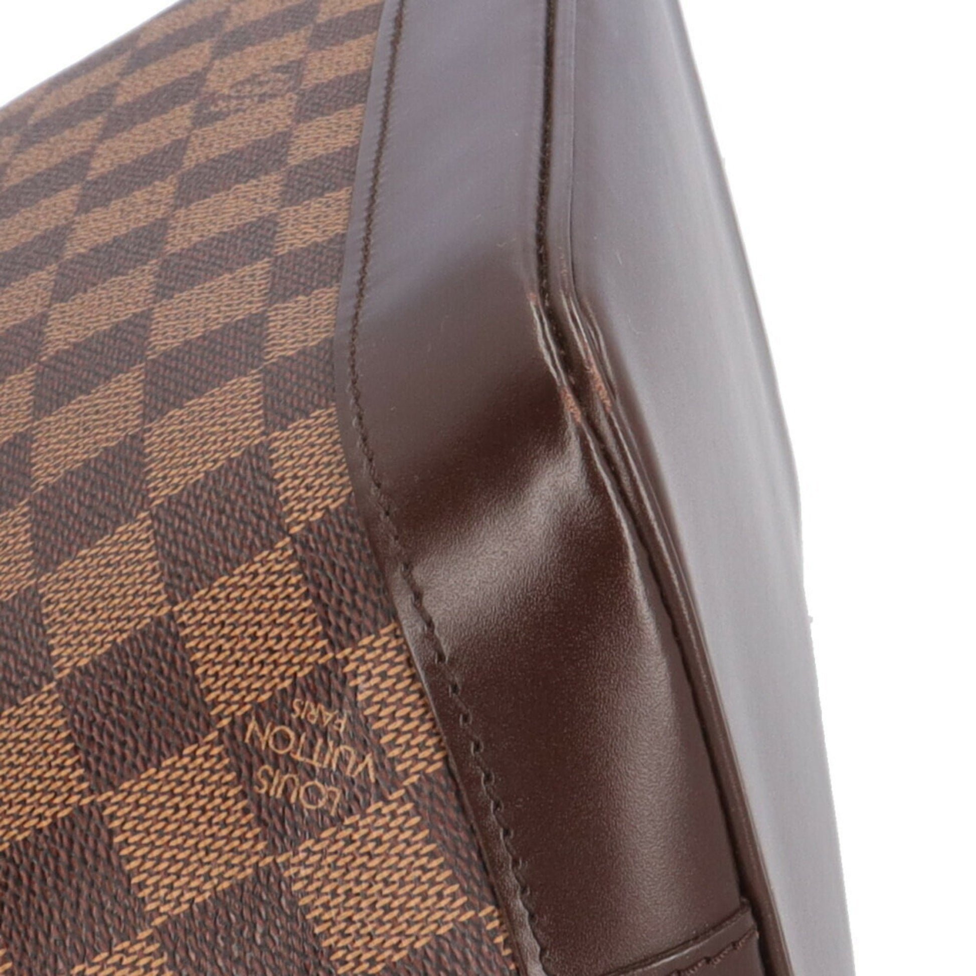 Louis Vuitton Alma, Brown, Canvas, handbag