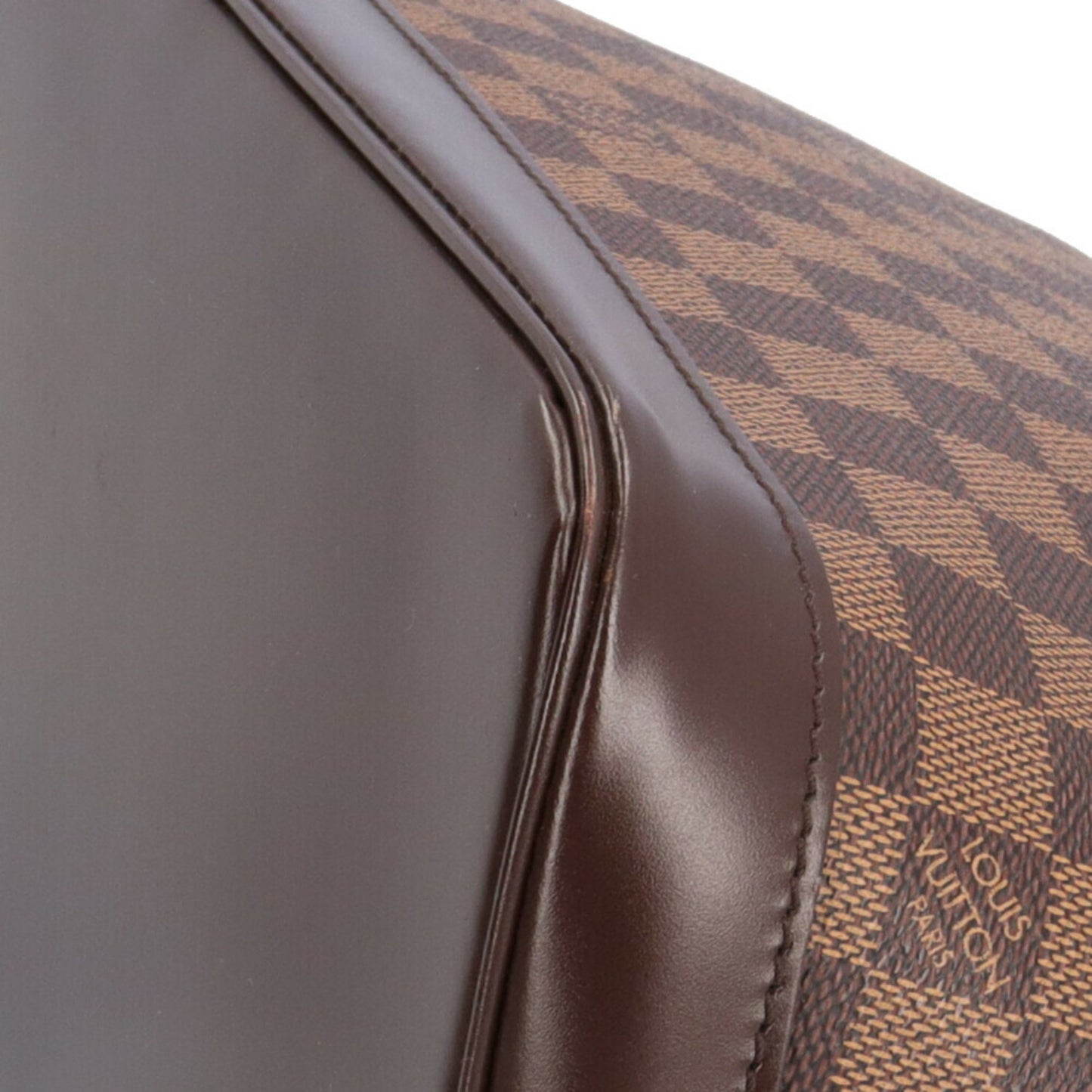 Louis Vuitton Alma, Brown, Canvas, handbag