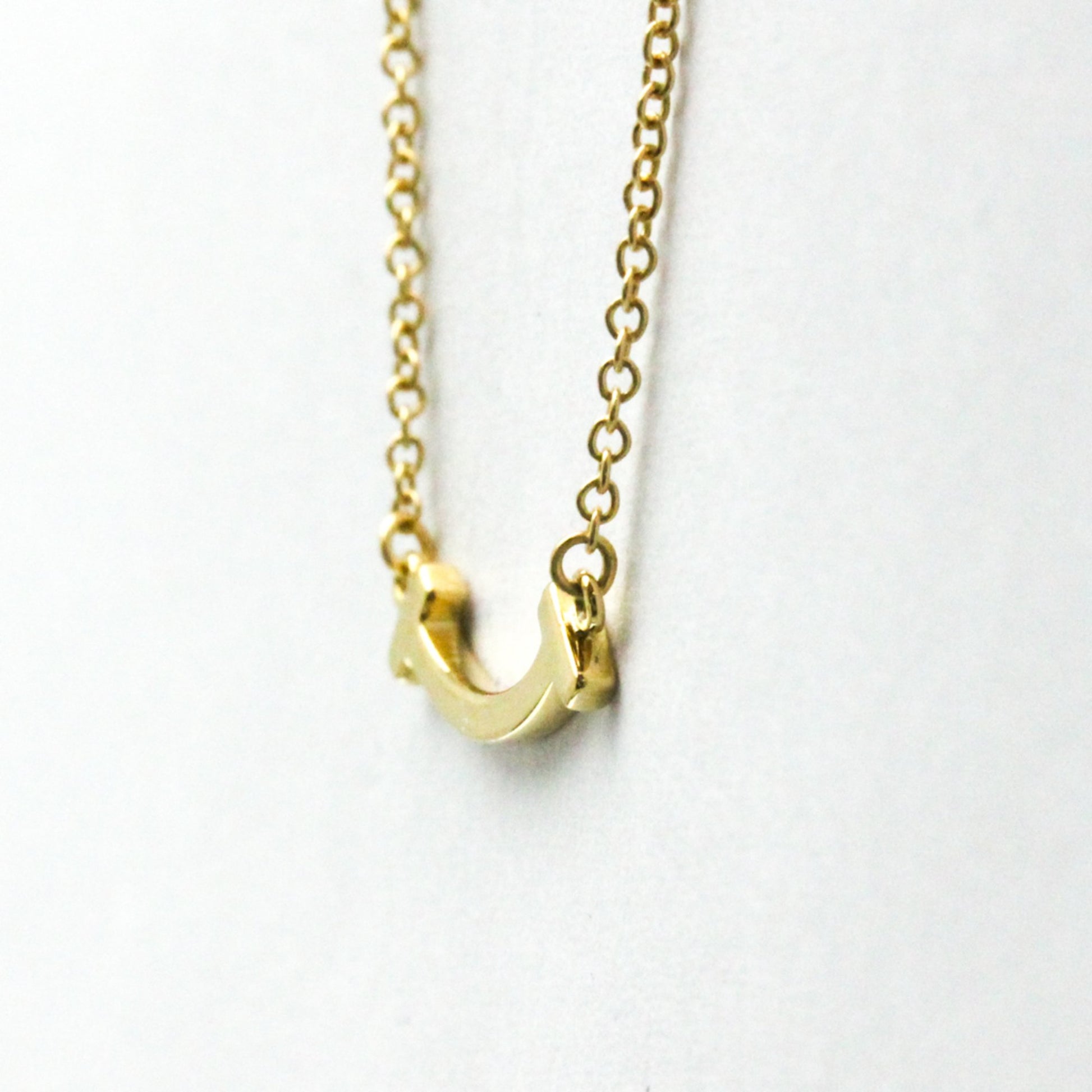 Tiffany & Co Smile, Gold, Yellow Gold, necklace